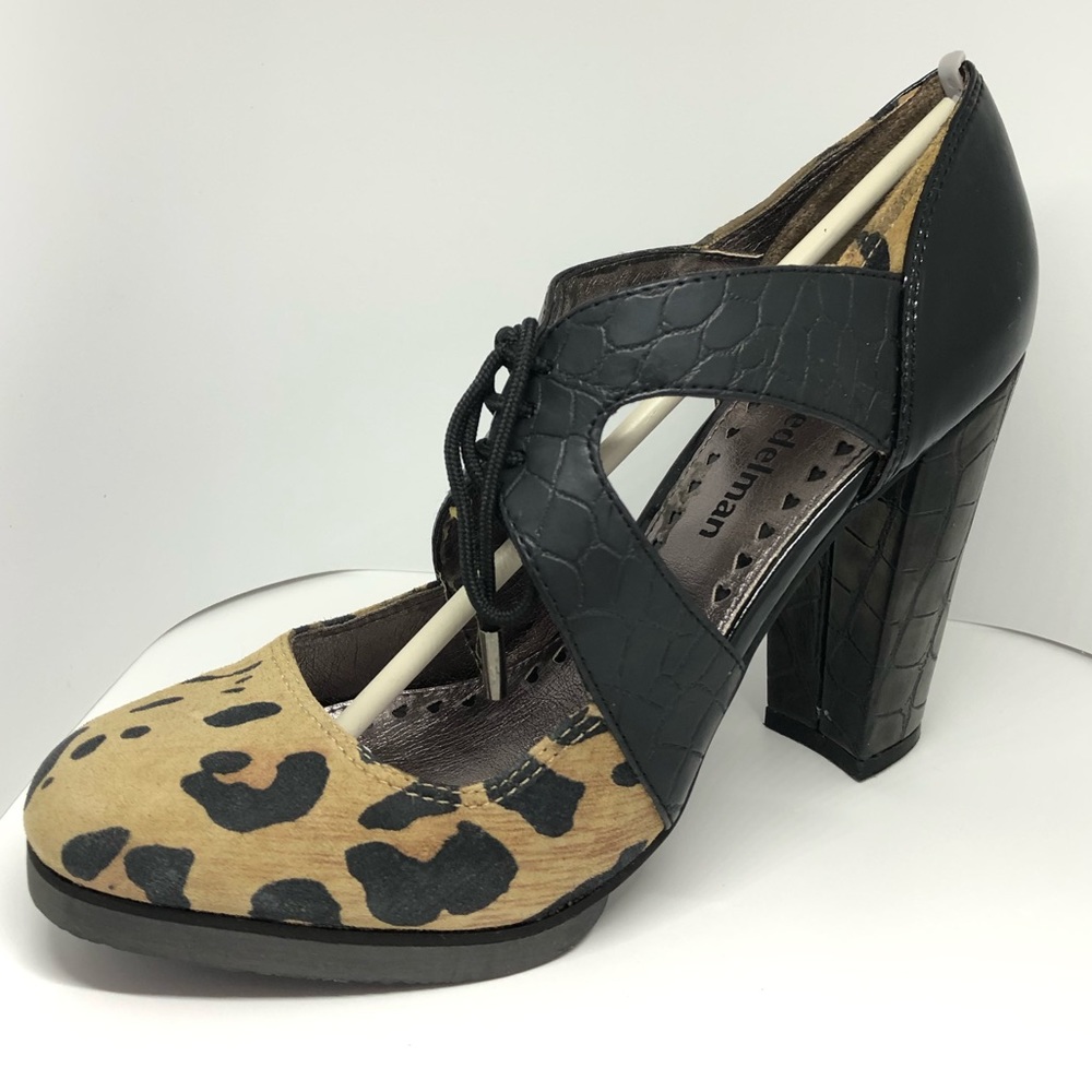 Libby Edelman Lace Up Heels